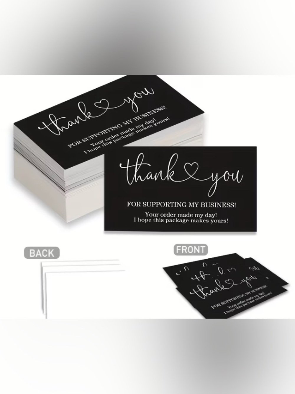 Thank You Cards (Set of 25) - Picture 2 of 3